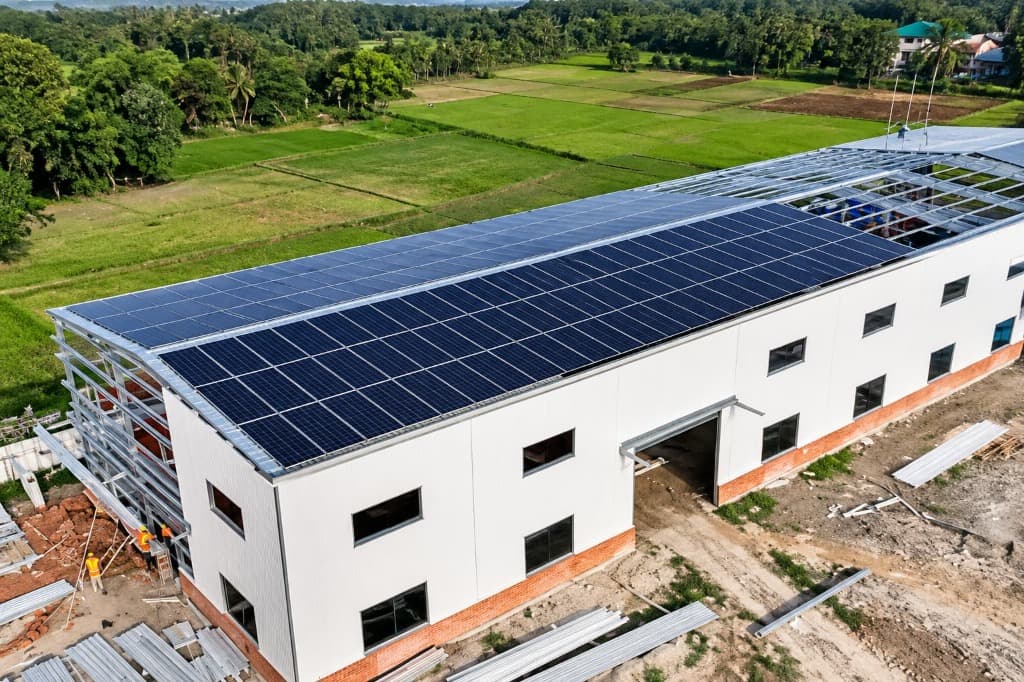 1.2 MWp Industrial Rooftop Solar Power Plant